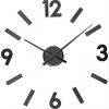 Nalepovacie nástenné hodiny Balvi 21839 Numbers Black 60cm