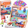 Magnetická skladačka VEHICLES 66ele ZA3767