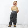 ESITO Detské softshellové otepľovačky Grey Veľ. 92