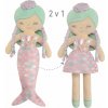 DeCuevas 20041 Plyšová bábika 2v1 OCEAN FANTASY - 36 cm s kolískou