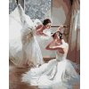 Diamondi Diamantové maľovanie - BALETKY V ATELIÉRI Rámovanie: vypnuté plátno na rám, Rozmer: 40x50 cm