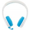 BuddyPhones School+, dětská bezdrátová sluchátka s mikrofonem, Bluetooth, modrá