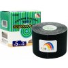 Temtex kinesio tape čierna 5 cm x 5 m