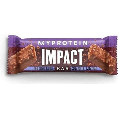 MyProtein Impact Proteín Bar 64 g, Fudge brownie