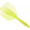 Letky na šípky Condor AXE Neon žlté, Small letky a midi násadky