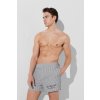 PLAVKY KARL LAGERFELD HOTEL KARL STRIPED BOARDSHORTS TONAL WHITE STRIPE