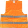 Reflexná vesta XL oranžová s certifikátom AMiO-01735