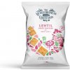 Grécke delikatesy DH - LENTIL SNACK CRACKERS - SWEET CHILLI (pečené šošovicové krekry), 100g
