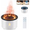 Aróma difuzér AROMATERAPIA Biely EFEKT VULKÁNU PLAMEŇA LÁVA Vulcano