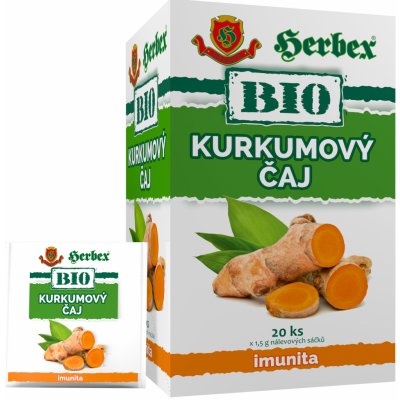 Herbex BIO Kurkumový čaj 20 x 1.5 g