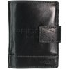 Pánska kožená peňaženka LAGEN V-27/T čierna