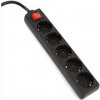 OMEGA Prodlužovací zásuvková lišta s 5 zásuvkami WITH BASIC SURGE PROTECTION 1.5M 16A 5 SOCKET TYPE F SCHUKO GERMAN BLA