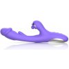 Good Vibes Only Tess Rabbit Vibrator with G-Spot Stimulator Purple