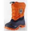 Zimná obuv SPIRALE ENZO - Oranžová/Tmavomodrá Veľkosť: 35