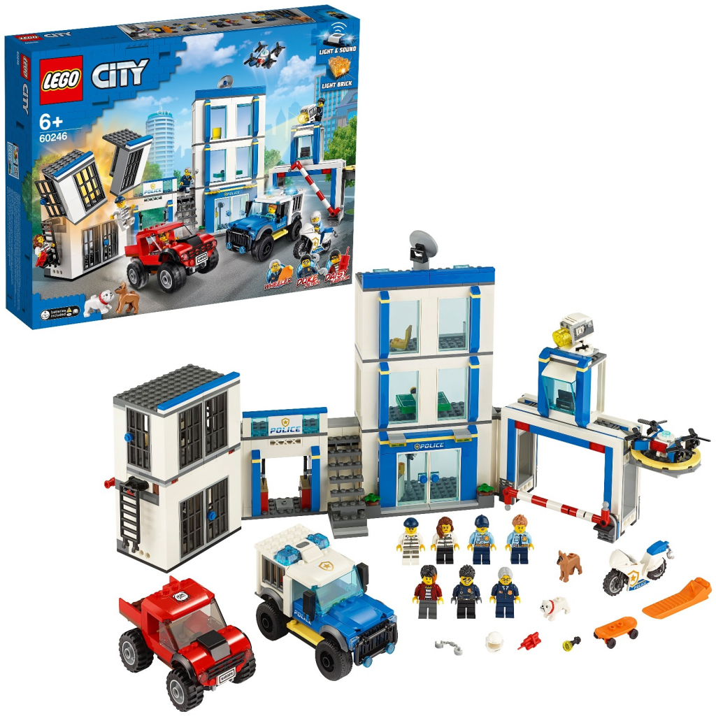 LEGO® City 60246 Policajná stanica od 91,18 € - Heureka.sk