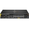 HPE Networking CX 6100 12G Class4 PoE 2G/2SFP+ 139W Switch - 16 ports - managed - rack-mountable JL679A#ABB
