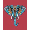 zuty Zuty - Maľovanie Podľa Čísel - Mandala Slon, 80X100 Cm, Plátno (8596530069546)