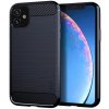 Mofi kryt s brúsenou textúrou pre iPhone 11 – tmavomodrý - možnosť vrátiť tovar ZADARMO do 30tich dní