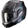 Scorpion Prilba Scorpion EXO-Tech Evo Carbon Cad, čierna/zelená/červená, S (55/56)