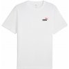 Pánske Tričko s krátkym rukávom PUMA ESS 2 COLOR SMALL NO. 1 LOGO TEE 68471702 – Biela