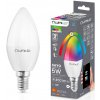 LED žiarovka E14 B35 sviečka 5W = 40W 450lm RGB stmievateľná CCT Inteligentná TUYA WiFi SMART SAYO LUMILED