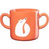 ASA Selection Porcelánový hrnček s uchom líška KIDS oranžový 250 ml