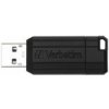 Verbatim USB flash disk, 2.0, 8GB, Store,N,Go PinStripe, čierny, 49062, pre archiváciu dát