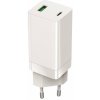Setty Nabíječka GAN PD+QC USB + USB-C 65W LSI-02 bílá JO