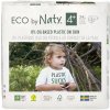 Plienky Eco by Naty, ekologické, veľkosť 4+ Maxi+, 9-20 kg, 24 ks