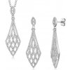 SOFIA strieborný set náušnice a prívesok AEAE17755Z/R+AEAP12282Z/R