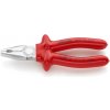 Kliešte KNIPEX 03 07 180 – kombinované, CrV, VDE 1000V