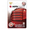 AgfaPhoto zinková baterie AAA, blistr 4ks