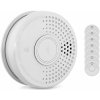 SHD by oneConcept Detektor dymu DOF39, plast, výstražný signál: 85 dB, 9V na batérie (DOF39-8er)