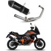 KTM 1290 Super Adventure 2021 - 2022 kompletný ladený výfukový systém HP7 BLACK + dB killer medium