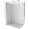 MEXEN/S - Kioto-F Sprchová zástena WALK-IN s rámom 70 x 202, transparent 8 mm, nikel kartáčovaný 800-070-104-97-00