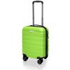 AVANCEA Škrupinový cestovný kufor DE2708 zelený XS 47x31x21 cm
