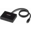 Lindy USB 3.2 Gen 1 Switch, USB-C samec > 2x USB-C samica