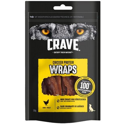 CRAVE Wraps Kuracie mäso 10x50 g