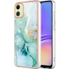 PROTEMIO 73860 IMD MARBLE Ochranný kryt pre Samsung Galaxy A05 GREEN