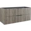 Kúpeľňová skrinka pod umývadlo Jungborn QUATTRO orech 120 x 55 x 46 cm 55706