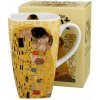 Porcelánový hrnček DUO ART GALLERY THE KISS ECRU BY GUSTAV KLIMT 600 ml