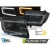 Tuning-tec LED SVETLOMETY TUBE LIGHT BLACK DRL SEQ pasuje na VW CRAFTER II 2017-