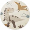 Najkoberce Hanse Home ADVENTURES DINO krémový kruh 160 cm kruh