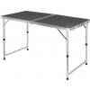 Skládací kempingový stůl NILS Camp NC1605 šedý