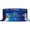 1x25 Verbatim BD-R Blu-Ray 25GB 6x Speed DL Wide Printable CB