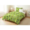 Áčko a.s. Ružomberok Bavlnené obliečky OWLS FAMILY Zelená