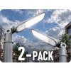 V-TAC LED pouličné svietidlo s nastaviteľným adaptérom a svetelným senzorom 50W, 5000lm, SAMSUNG CHIP/2-PACK! Farba svetla: Studená biela