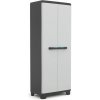 KIS LINEAR UTILITY skriňa 68x39x173cm sivá/čierna