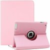 AppleKing otočné 360 ° ochranné puzdro pre iPad 2 / 3 / 4 - svetloružové - možnosť vrátiť tovar ZADARMO do 30tich dní