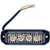 KAMAR LED výstražné svetlo 4xLED, 12W, 4 módy, 12/24V [L1892]
